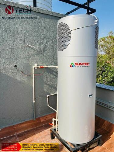 Silver All In One Heat Pump