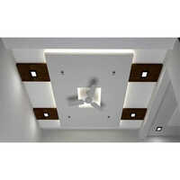 Pop False Ceiling Service - Pop Material , Smooth Finish, Industrial Application, Available In White And Brown Colors, Easy Installation & Low Maintenance