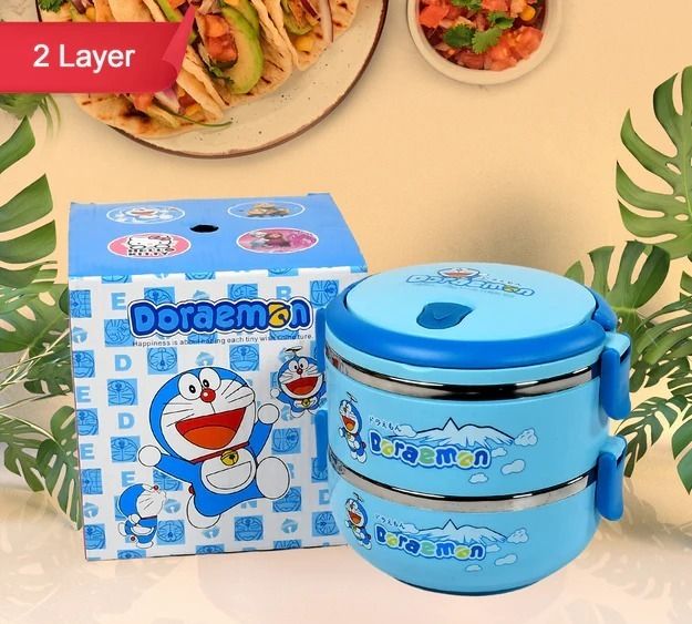 Lunch Box Doraemon 2 layer