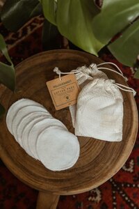 Organic Bamboo Cotton Reusable Facial Wipe