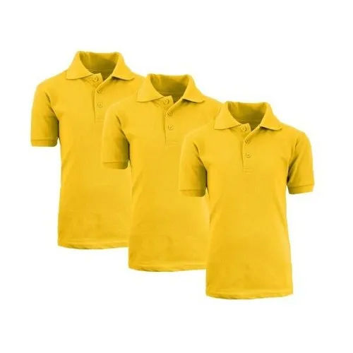 Men Yellow Corporate T-Shirt