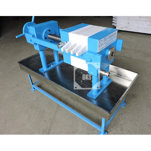 Capstan Closing Manual Filter Press Machine