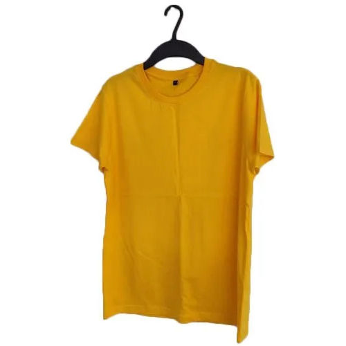 Men Plain Round Neck T-Shirt Age Group: Adult