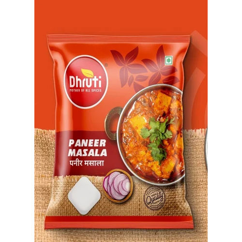 Paneer Masala Packaging Pouch