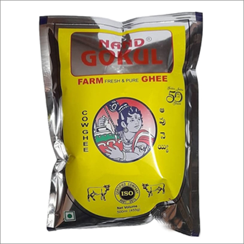 Nand Gokul Pure Ghee - 500ML Original Flavor, Ideal for Adults, Babies & Children