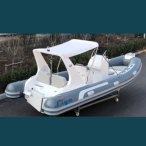 Liya 17ft rib inflatable fishing boat with motor