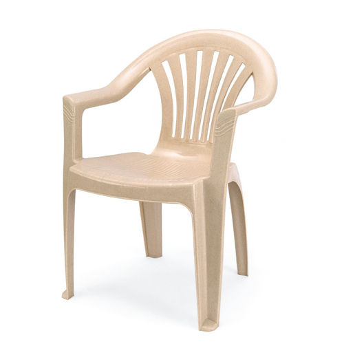 Cream Plastic Chair