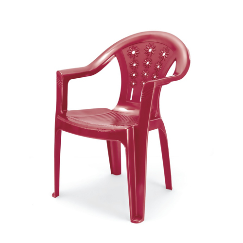 Maroon Plastic Chair