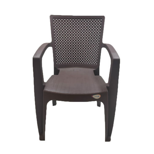 Brown Plastic Restaurant Chair