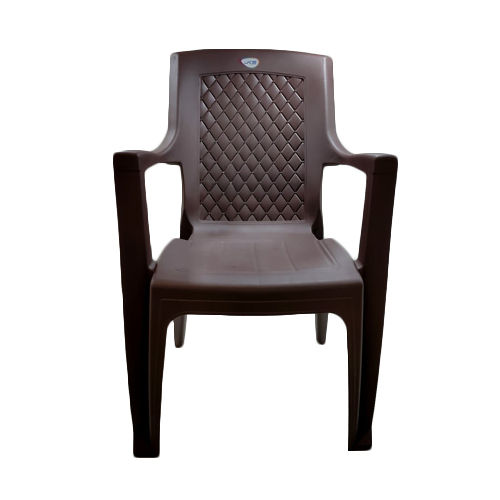 Brown Plastic Outdoor Chair