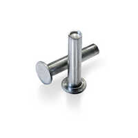 Aluminium Flat Head Rivets - Aluminium, Various Sizes , Galvanized Surface Treatment, Industrial Usage, High Durability & Corrosion Resistance
