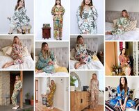 Frida Kahlo Cotton Night Suit - Available Sizes S-xxl, Full Sleeve Printed Design, Perfect For Summer Relaxation