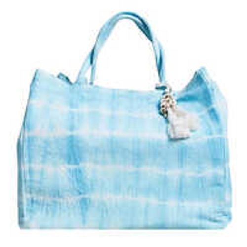 Zipper Pocket Tie Dye Tote Bags