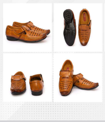 Brown Leather Formal Shoes