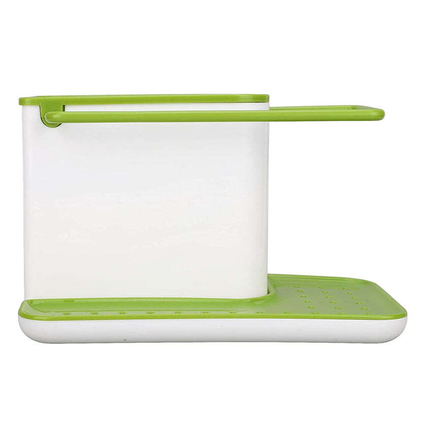 Plastic 3-in-1 Stand for Kitchen Sink Organizer Dispenser for Dishwasher Liquid (2155A)