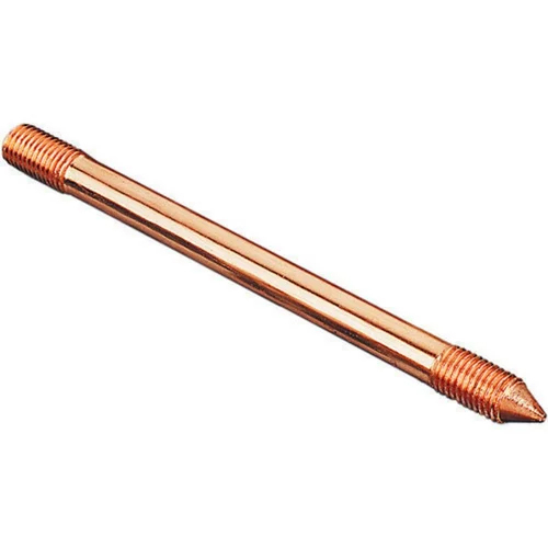 Industrial Copper Earthing Rod Copper Thickness: 12 Mm To 100 Mm Millimeter (Mm)