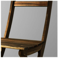 Wooden Folding Chair