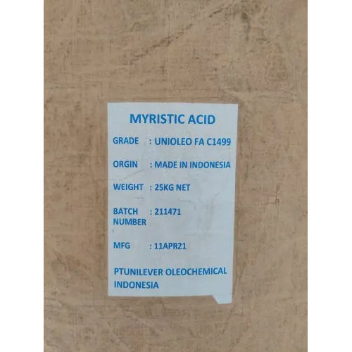 Cosmetic grade Myristic Acid