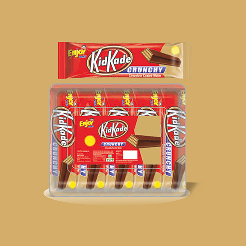 Kidkade Crunchy Chocolate Coated Wafer
