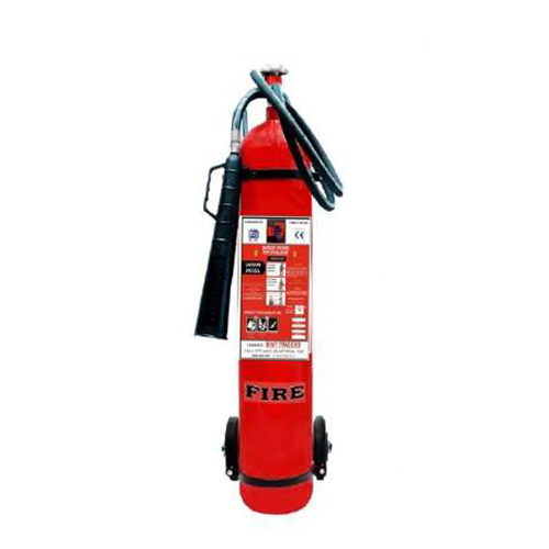 Stainless Steel 6.5 Kg Wheeled Fire Extinguishers