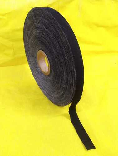 Black Rubber Coated Cotton Tape