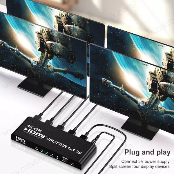 Hdmi Splitter True 4K 1 X 4 1Y