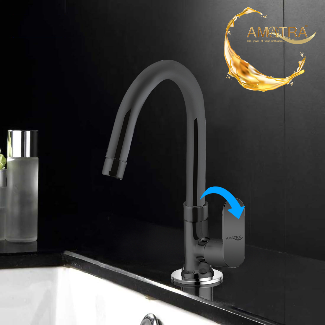 Mini Opal Prime Black Swan Neck