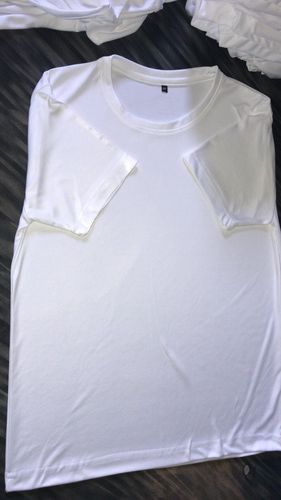 Sublimation plain round neck t shirt