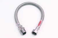 Ss Hose With Stop Valve - Color: Silver