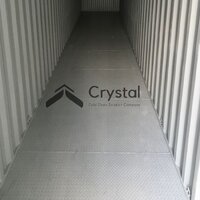 Steel floor 40ft HC container