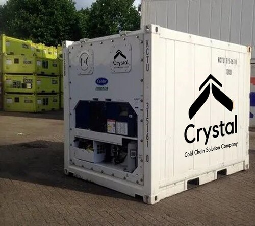 10 Ft Brand New Reefer Container for Cold Storage | -25 to +25 Degree C Refrigerated Container