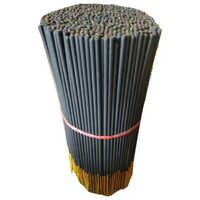 Plain Incense Sticks - Charcoal, 9 Inches Length, 5 Mm Diameter, Black Color | Eco-friendly, Aromatic Burning, Straight Stick Design