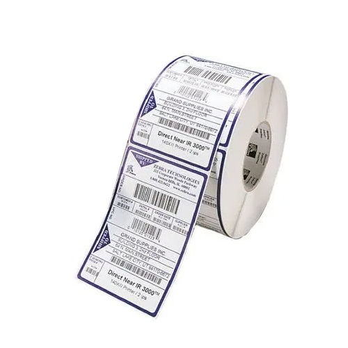 White Rfid Barcode Labels