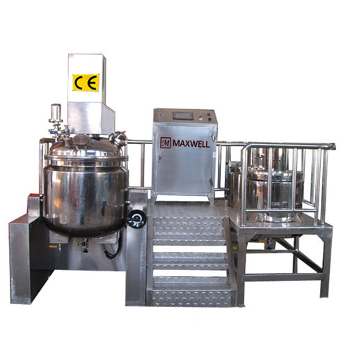 Industry Grade Large Vacuum Emulsifying Mixer