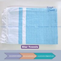 Star Jacquard Beach Towels 35x70 200g