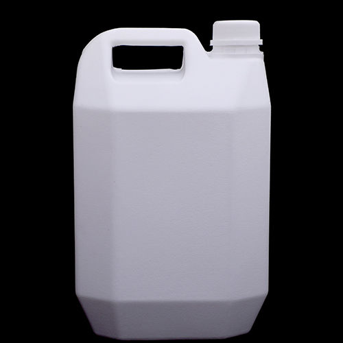 5 ltr Flat Shape Milky Can