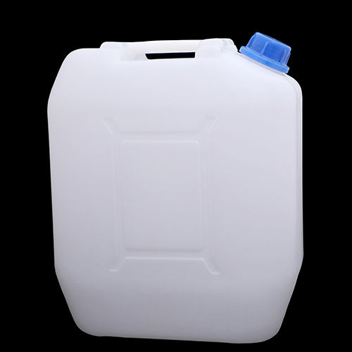 35 ltr Flat Shape Blue Cap HDPE Can