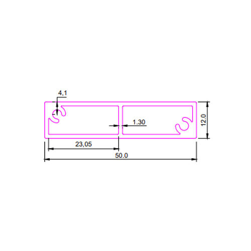 SEC No 2001 Special Rectangular Tube