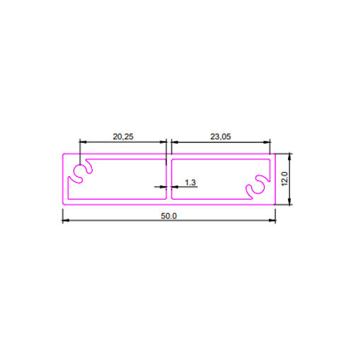 Sec No 2003 Special Rectangular Tube Grade: First Class