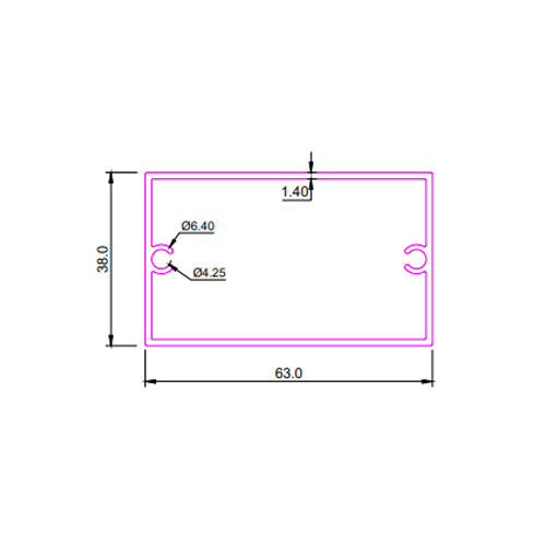 SEC No 2027 Special Rectangular Tube