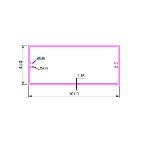 SEC No 2029 Special Rectangular Tube