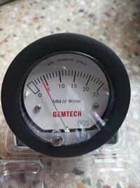 GEMTECH Instrument Mini Differential Pressure Gauges