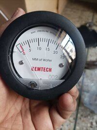 GEMTECH Instrument Mini Differential Pressure Gauges