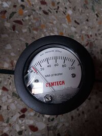GEMTECH Instrument Mini Differential Pressure Gauges