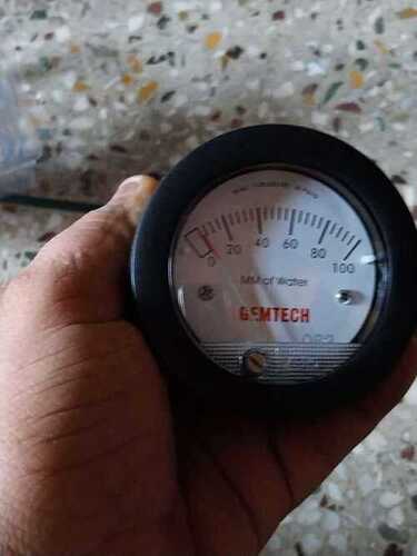 GEMTECH Series G2-5000 Mini Differential Pressure Gauges