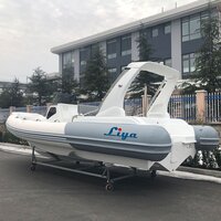 Liya 7.5m fishing rib inflatable boat