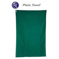 Cotton Surgical Towel - 100% Cotton, 38 X 58 Inches, Green Color | Plain Yarn Dyed Square Design For Versatile Use In Various Applications