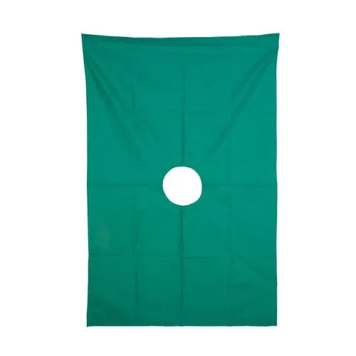 Green Hole Surgical Towel