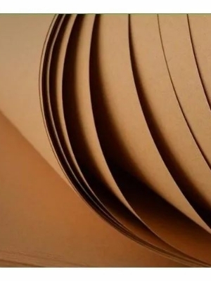 High Quality Virgin Kraft Paper - 200+ GSM , Natural Brown Color & Texture, Unbleached & Uncoated for Moisture & Grease Resistance