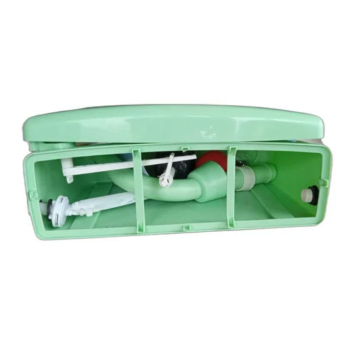 Light Green Polymer Flushing Cistern